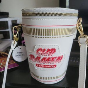 🍜 Novelty Handbags 🍜Funny Cup of Noodles Shaped Women's Handbag
